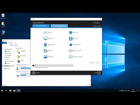How to backup a network drive