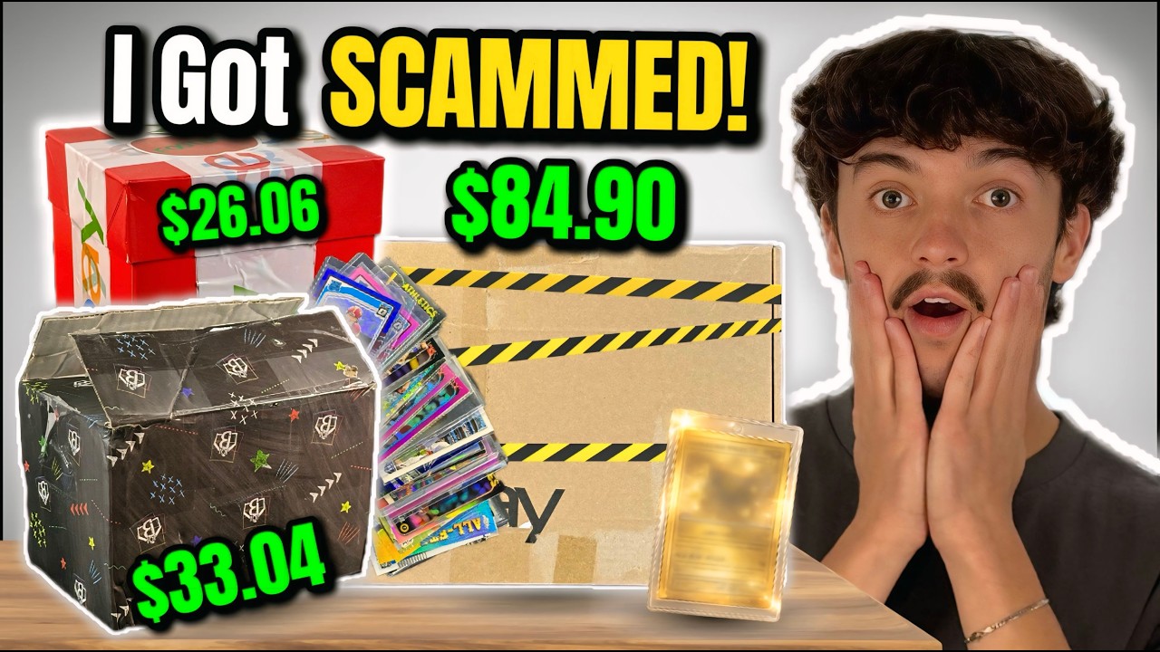 I Bought The SKETCHIEST Sports Card Mystery Boxes on eBay...
