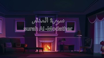 سورة المدثر -راحة نفسية💗القارئ شريف مصطفى   Quran surah al-modather