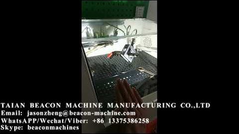 BC 100 common rail diesel fuel injector test bench from TAIAN BEACON MACHINE