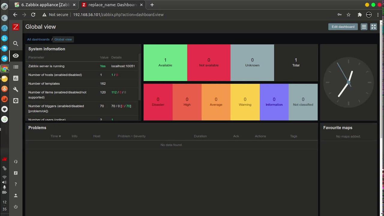 Zabbix appliance. Zabbix appliance