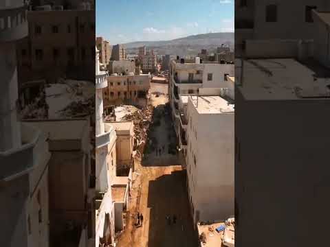 اطلال مدينة درنة ليبيا