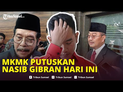 🔴MKMK Berhentikan Anwar Usman dari Ketua MK, Putusan MKMK Tak Pengaruhi Gibran Tetap Cawapres