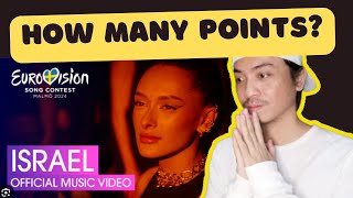 Eden Golan - Hurricane | Israel 🇮🇱 | Official Music Video | Eurovision 2024 reaction