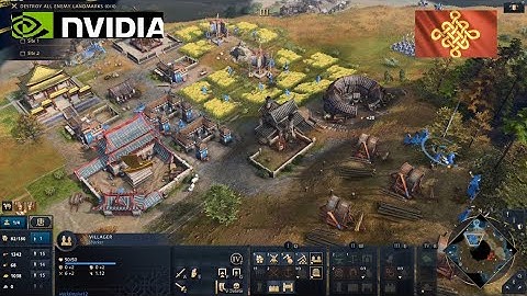 Age of Empires 4 - 1v1 Chinese vs Mongols Fast Win | Multiplayer Gameplay