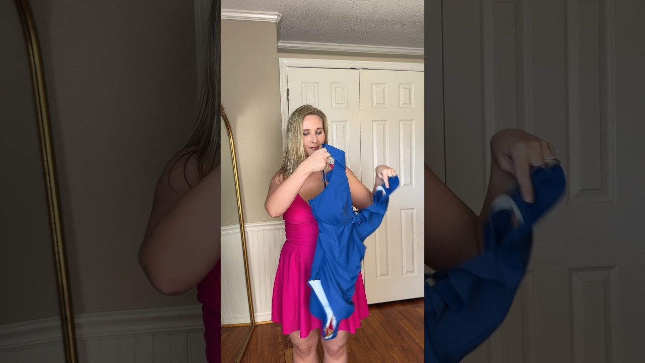 Trying on 2 different Amazon swimsuits 10 months postpartum 