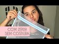 (DIY) Saquinho Maternidade - COM ZÍPER E SEM COSTURA (Faça você mesmo)