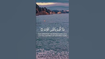 🌺القرآن الكريم 🌺ما تيسر من سورة القيامة