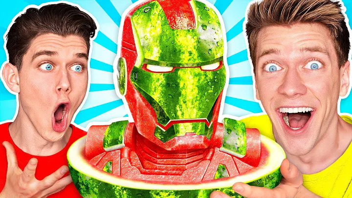 FOOD ART CHALLENGE & How To Make the Best Avengers...
