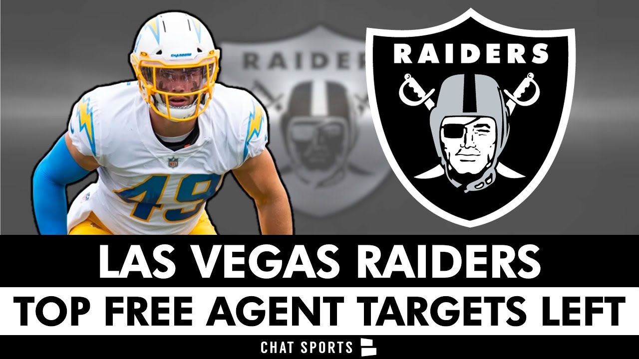 Raiders Free Agent Targets Top Players McDaniels & Ziegler Should Sign