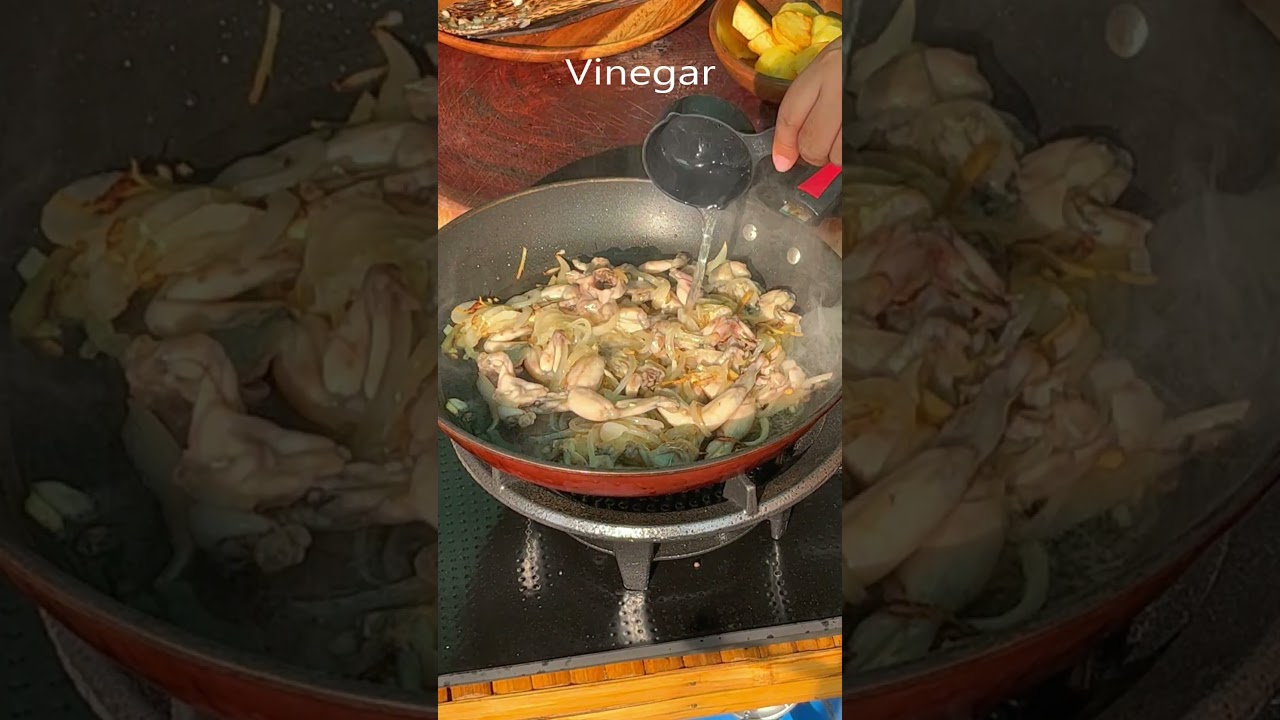 Adobong Palaka Recipe  Frog Adobo  Filipino Exotic Foods  Market Tour and Cooking  Filipina Kitchen