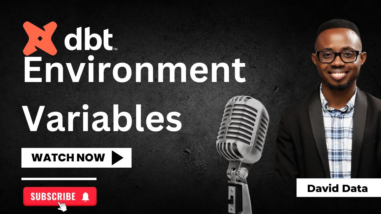 Environment Variables in dbt | A -Z of dbt - YouTube