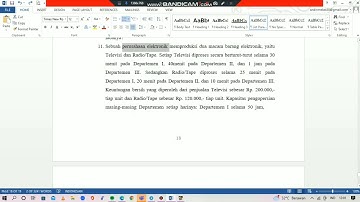 APLIKASI POM-QM. LINEAR PROGRAMMING (Soal 11)