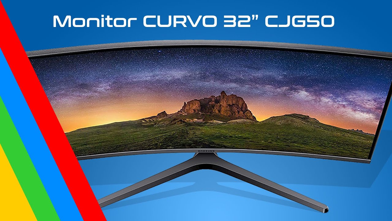 Monitor Samsung Curvo de 32 Pulgadas con Diseño sin bordes