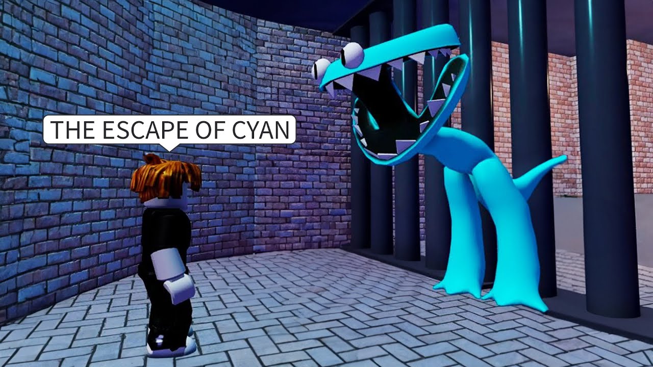 Yellow kidnaps Cyan! How will it end?! Watch to the end! Roblox