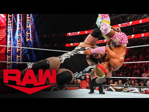 Akira Tozawa vs. “Big” Bronson Reed: Raw highlights, Oct. 23, 2023