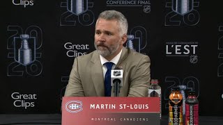 « On n'est pas allé chercher grand-chose et on n’a pas donné grand-chose » - Martin St-Louis