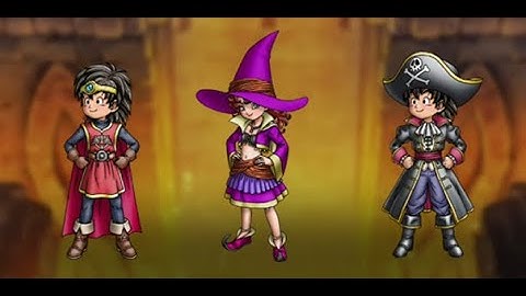 Dragon Quest VII presenta sus clases
