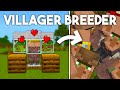 Automatic VILLAGER BREEDER Tutorial in Minecraft Bedrock 1.20 (MCPE/Xbox/PS4/Switch/PC)