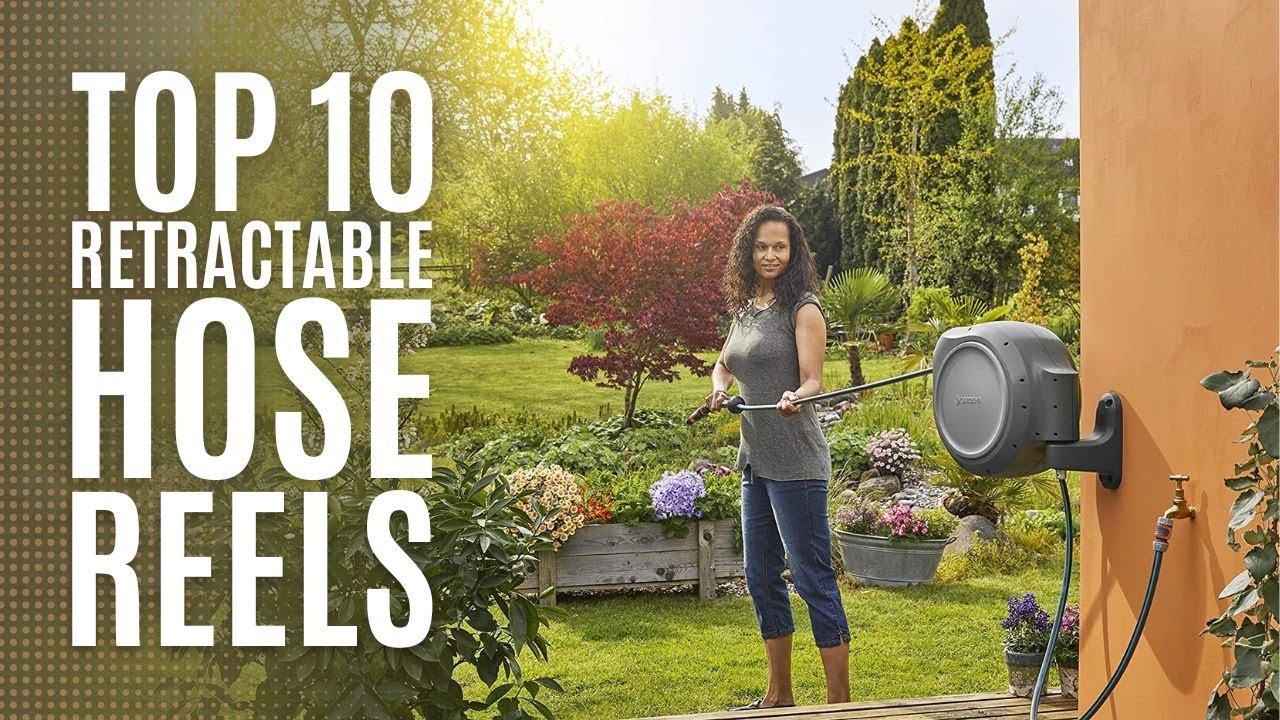 Top 10: Best Retractable Garden Hose Reels of 2023 / Wall-Mounted Water  Hose Reel 