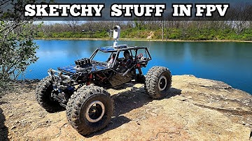 Axial 2.2 Wraith Sketchy things in FPV