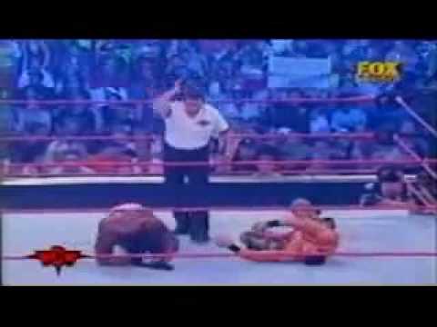 WWF Raw Booker T vs. Buff Bagwell WCW championship