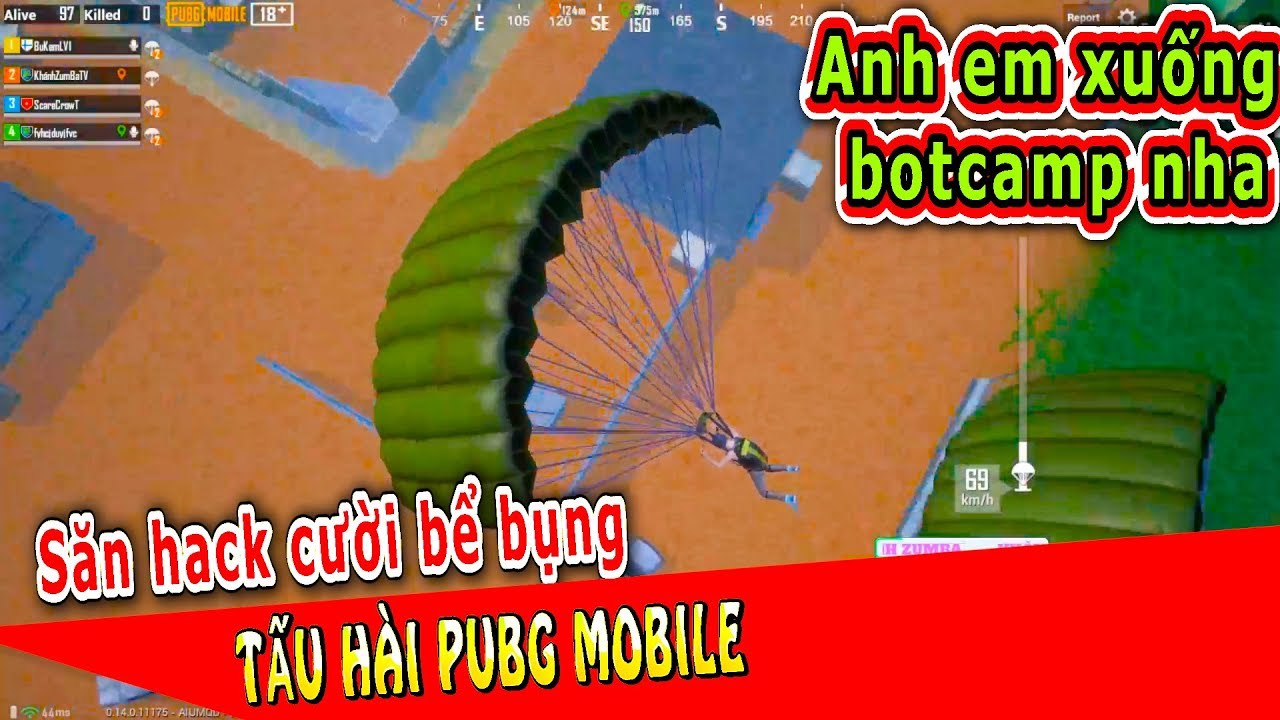 khánh zumba tv PUBG Mobile - Khánh ZumBa Giả Giọng Troll Người Lạ | Dụ cả Team Nhảy Botcamp Săn Hack