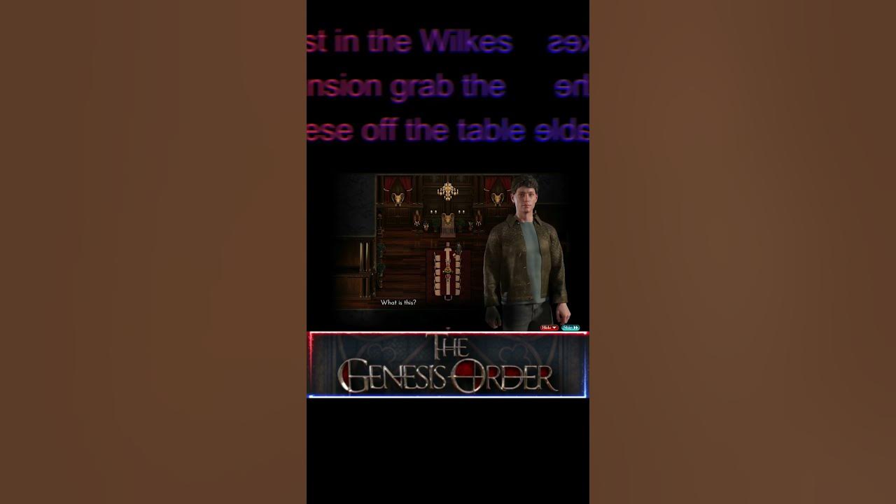 The genesis order game. The genesis order game