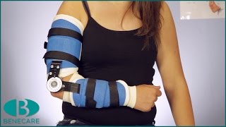 How to Apply a Hinged Elbow Brace