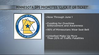 Minnesota Department of Public Safety promotes Click It or Ticket