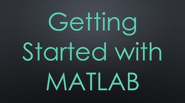 Getting Started with MATLAB