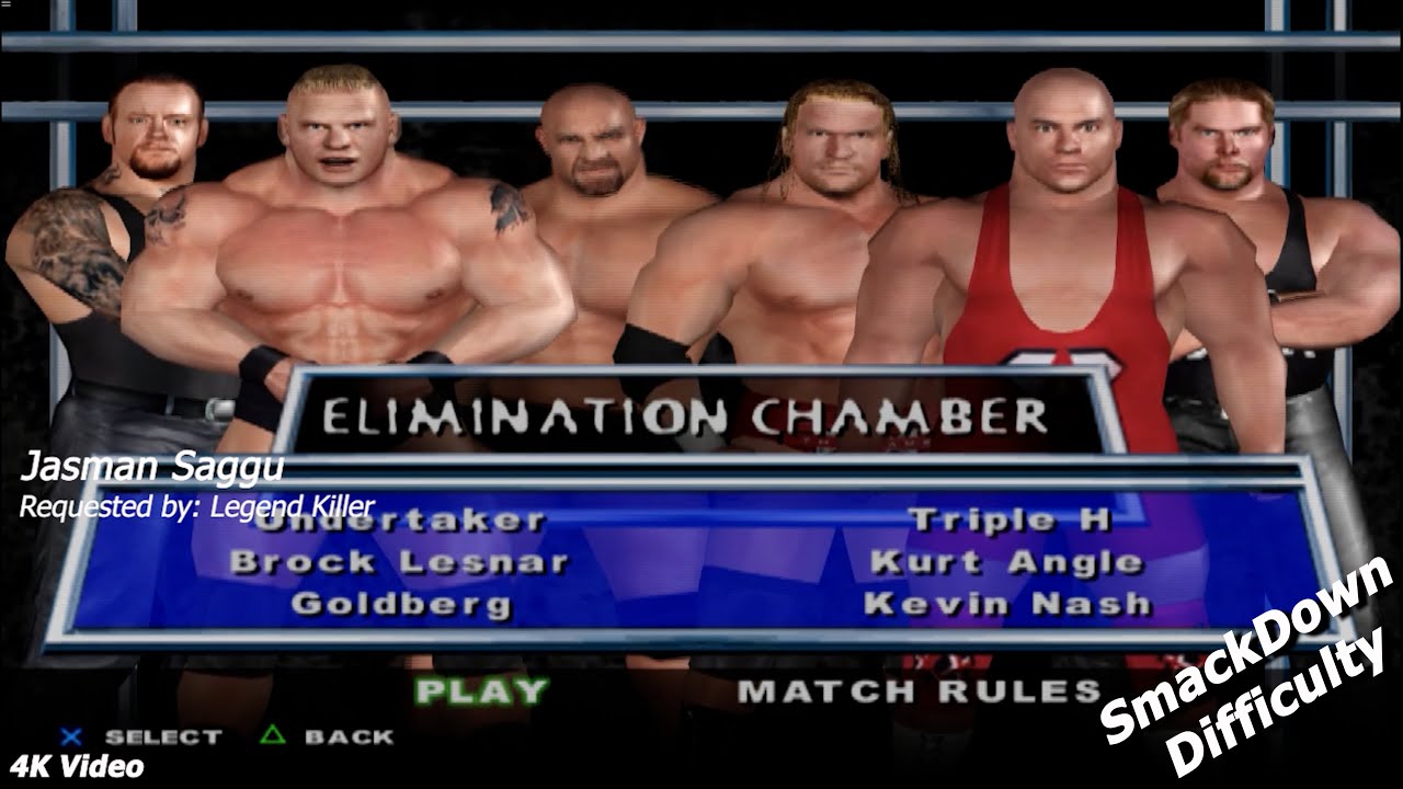 WWE SmackDown! Here Comes The Pain - Brock, Undertaker, Goldberg, HHH, Kevin and Kurt, Legend Killer picture