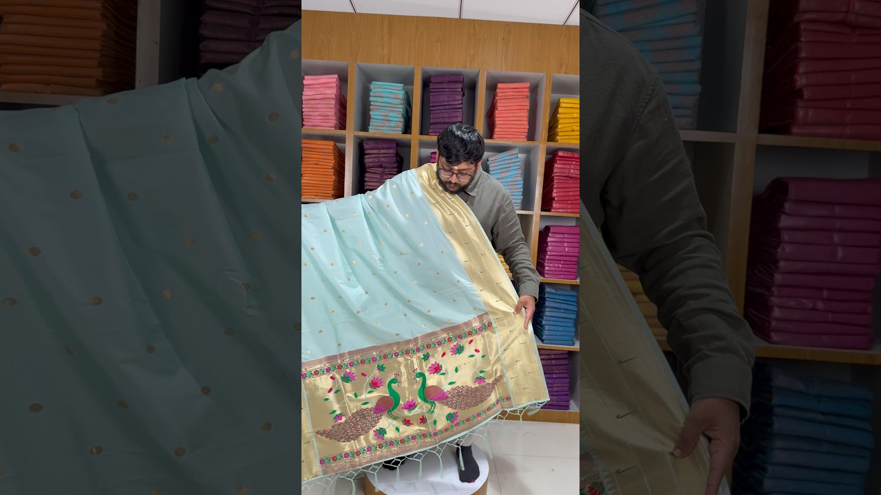 Soft Silk Paithani Dupatta for Wedding & Festive Wear
