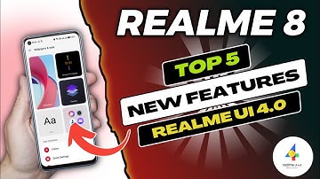 Top 5 New Features of the Realme 8 4G | Realme UI 4.0 Top 5 New Hidden features