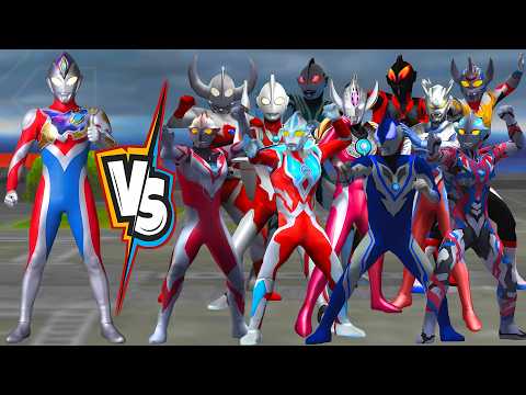 ウルトラマン DECKER VS ULTRAMAN ARC, BLAZAR, BELIAL, RIBUT, ZERO, ORB, GEED, FATHER OF ULTRA #ウルトラマン 