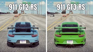 NFS Heat: PORSCHE 911 GT3 RS VS PORSCHE 911 GT2 RS (WHICH IS FASTEST?)