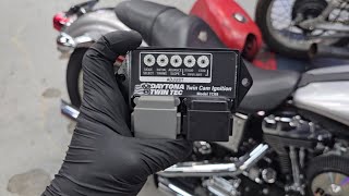 Harley Davidson Dyna Twin Tec ignition installations (Rev Limiter)