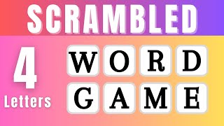 Scrambled Word Games | Guess the Word Game (4 Letter Words) | Jumbled Word Game | Be Electrified screenshot 5