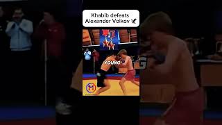 Khabib Defeats Alexander Volkov
