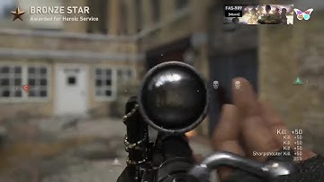Call of Duty®: WWII 5 sniper killfeed GC#6