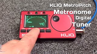 MetroPitch KLIQ Metronome Tuner - Gear Review