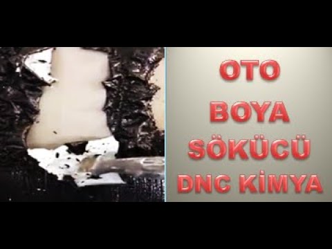 OTO BOYA SÖKÜCÜ JEL – ARABA KAPORTA BOYA SÖKÜCÜ  – ARAÇ BOYA SÖKME NASIL YAPILIR? DNC KİMYA