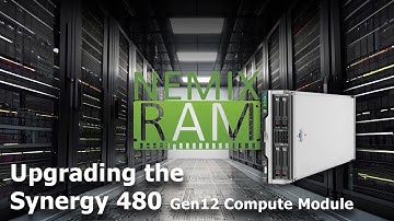 HPE Synergy 480 Gen12 Compute Module | Upgrade to 8TB DDR5 6400MHz ECC Memory with NEMIX RAM