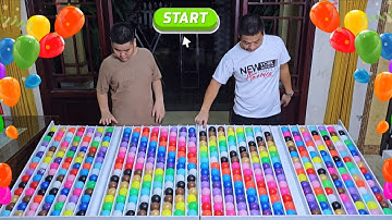 Solve challenging ball puzzles quickly and intelligently ☆ level 28