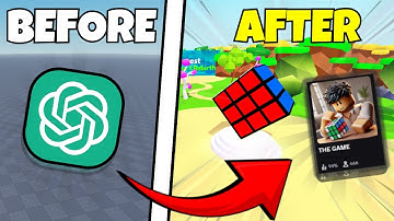 I Made a ROBLOX GAME Using AI and It