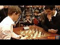 19 - years old  Magnus Carlsen vs. Vladimir Kramnik / FIDE World Blitz 2010 / Round 22  Pirc Defense