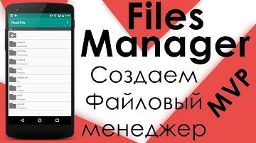 Урок 2. Разработка файлового менеджера под Android