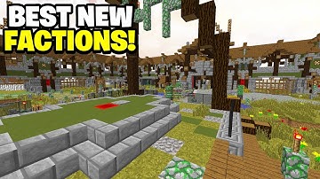 The BEST New Minecraft Factions Server in 2022! (Best New Factions Server)