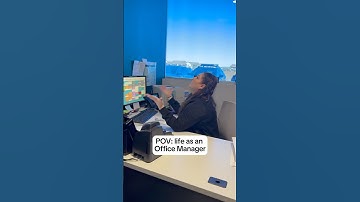 Life as an office manager