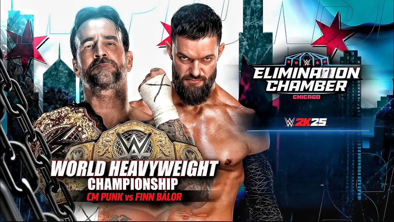 CM Punk vs Finn Balor World Heavyweight Championships WWE Elimination Chamber 2026 - FULL MATCH